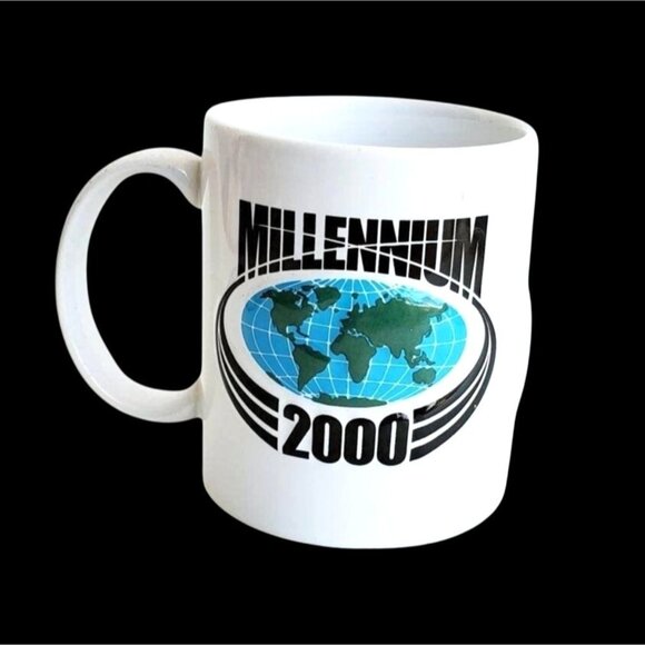 Vintage Mug Millenium 2000 Coffee Cup Millenial Gen Z Gift - Picture 8 of 8